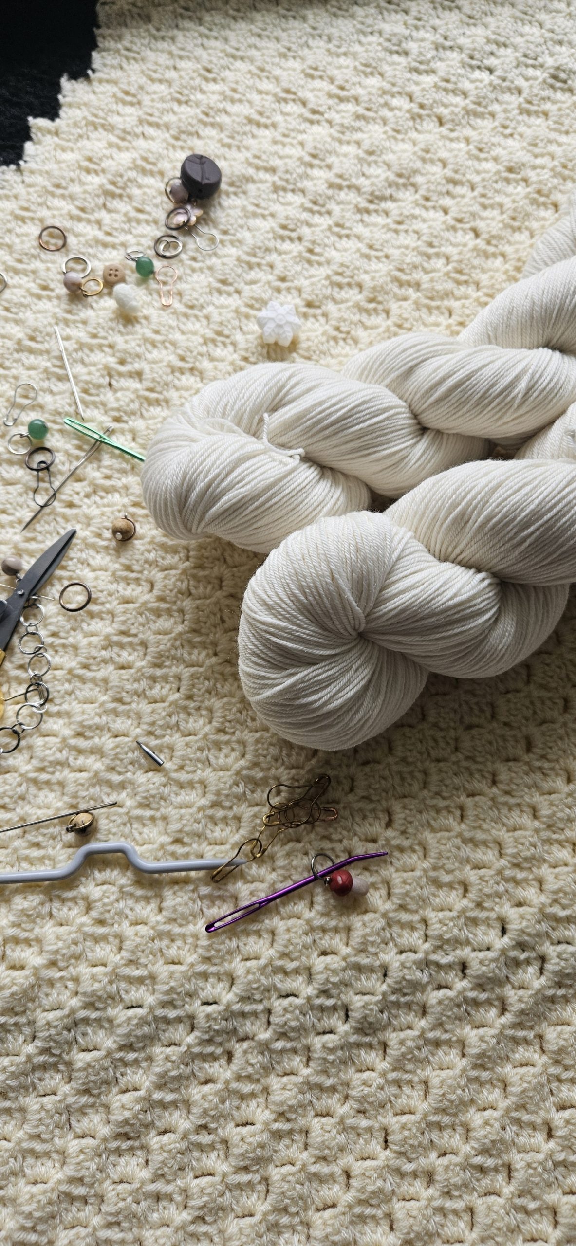 Ufarvet Merino 4ply